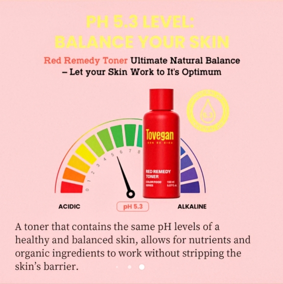 5/$50 Tovegan Red Remedy Toner Trial Size 15ml - Picture 2 of 5